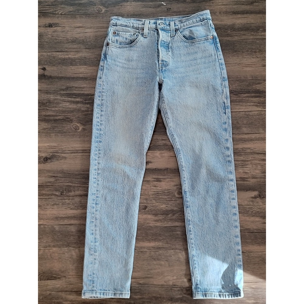 Levis Premium 501 Original Light Wash Jeans W26 L28 29502-0117